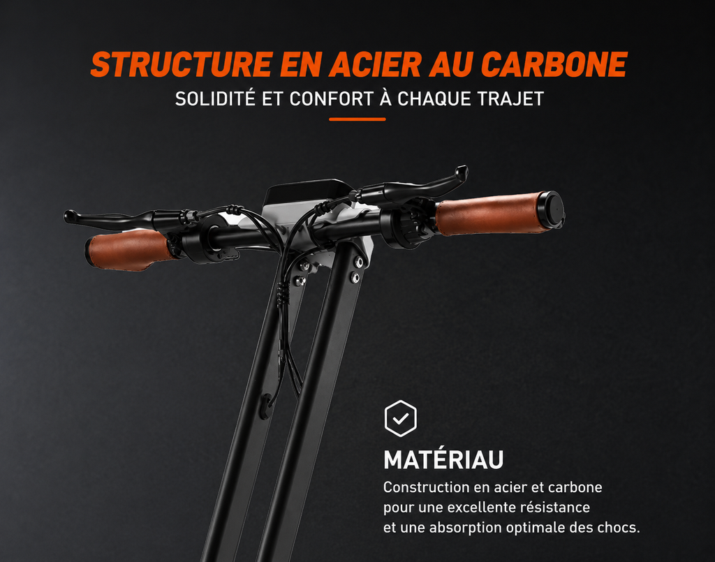 Trottinette Électrique Gyroor G63, Batterie Amovible 52 V 15,6 Ah