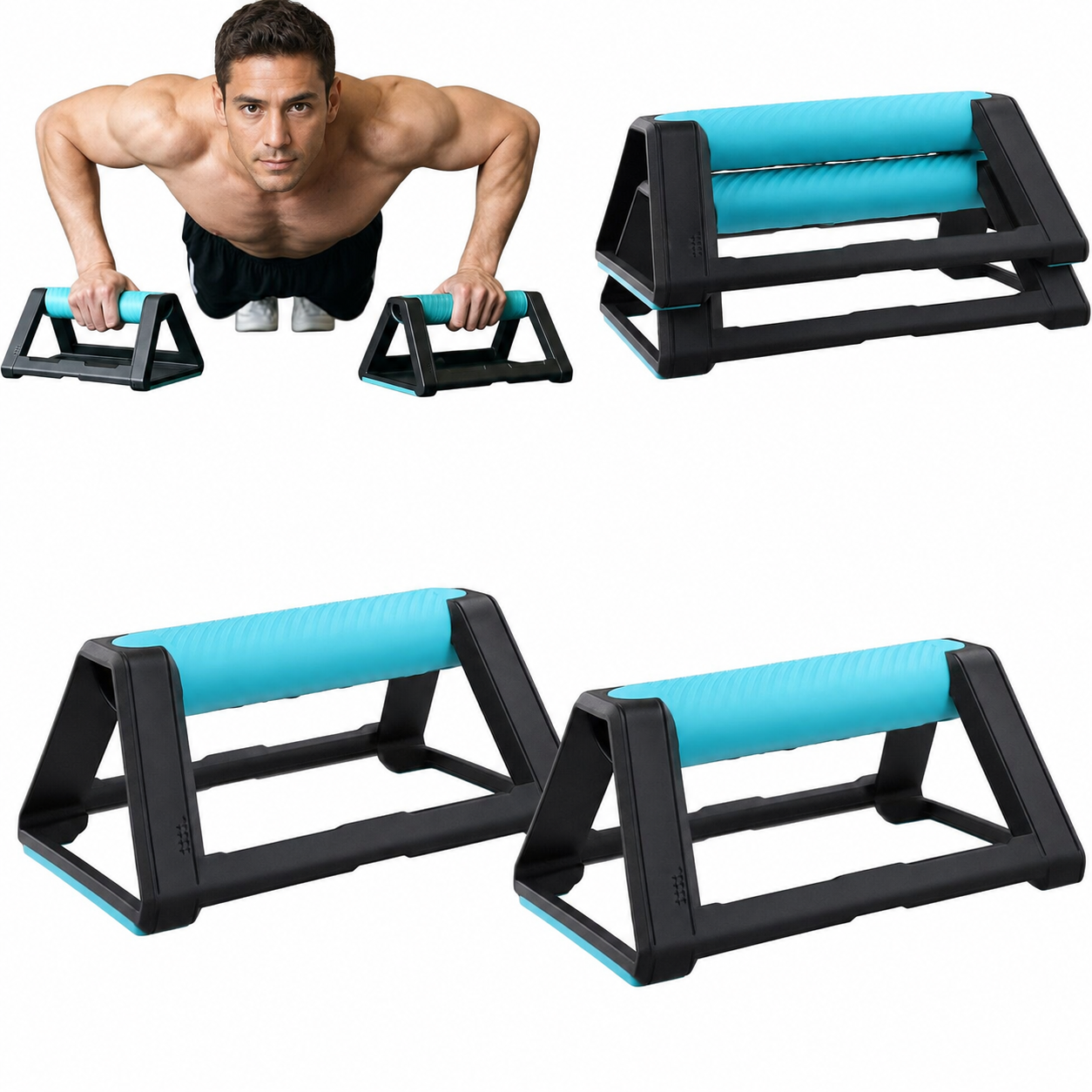 Poignées Push-Up ergonomiques